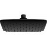 Mexen D-62 shower head 20x20 cm, black - 79762-70