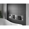 Mexen X-Wall-R niche shelf with flange 30 x 20 cm, inox - 1910302010