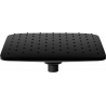 Mexen D-62 shower head 20x20 cm, black - 79762-70