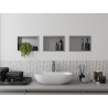 Mexen X-Wall-R niche shelf with flange 30 x 20 cm, inox - 1910302010