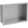 Mexen X-Wall-R niche shelf with flange 30 x 20 cm, inox - 1910302010