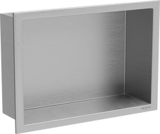 Mexen X-Wall-R recessed shelf with flange 30 x 20 cm, inox - 1910302010