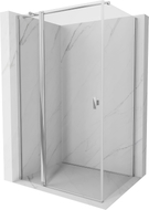 Mexen Mist T swing shower enclosure 80 x 70 cm, transparent, chrome - 8A4T-080-070-01-00