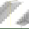 Mexen Mist T pivot shower cabin 70 x 70 cm, transparent, gold - 8A4T-070-070-50-00