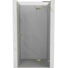 Mexen Lunar L right hinged shower door 95 cm, transparent, gold - 834L-095-000-50-00-P