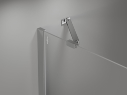 Mexen Mist Duo hinged shower enclosure 85 x 70 cm, transparent, chrome - 8A4-085-070-01-00
