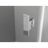 Mexen Mist Duo hinged shower enclosure 115 x 70 cm, transparent, chrome - 8A4-115-070-01-00