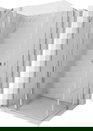 Mexen Mist Duo hinged shower cabin 120 x 100 cm, transparent, chrome - 8A4-120-100-01-00