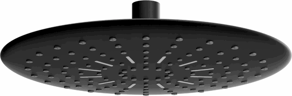 Mexen D-67 Shower Head 22 cm, Black - 79767-70