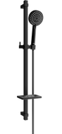 Mexen DQ75 sliding shower set, Black - 785754581-70