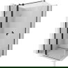 Mexen Mist T shower enclosure hinge 115 x 110 cm, transparent, black - 8A4T-115-110-70-00