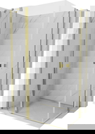 Mexen Mist Duo hinged shower cabin 95 x 85 cm, transparent, gold - 8A4-095-085-50-00