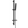 Mexen DQ77 slidable shower set, black - 785774581-70