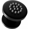 Mexen surface-mounted side nozzle, black - 79361-70