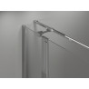 Mexen Mist T swing shower enclosure 80 x 70 cm, transparent, chrome - 8A4T-080-070-01-00