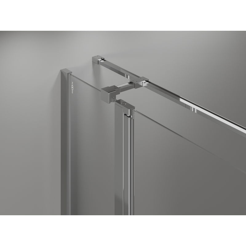 Mexen Mist T shower enclosure hinged 80 x 85 cm, transparent, chrome - 8A4T-080-085-01-00