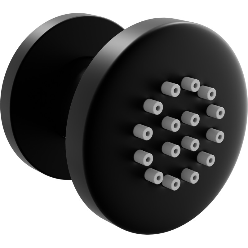 Mexen Kai wall-mounted side jet, black - 79361-70