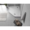 Mexen Flow pentagon shower tray slim left 100 x 80 cm, white gloss - 46P108010L