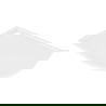 Mexen Flow semi-circular asymmetrical slim left shower tray 100 x 90 cm, glossy white - 46Q109010L