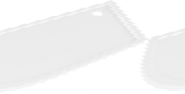 Mexen Flow semicircular asymmetric slim right shower tray 100 x 90 cm, white gloss - 46Q109010R