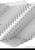 Mexen Mist L Duo hinged shower enclosure 120 x 105 cm, transparent, chrome - 8A4L-120-105-01-00