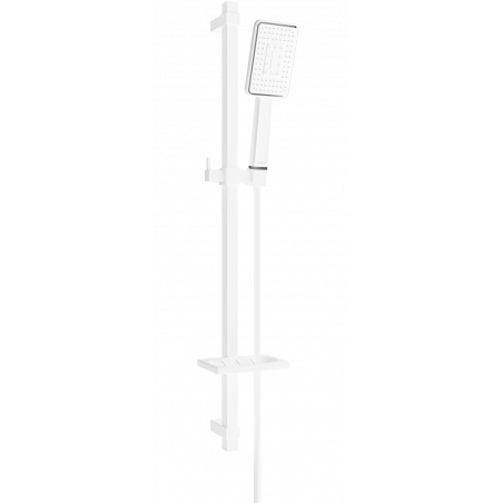 Mexen DQ54 sliding shower set, White - 785544581-21