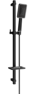 Mexen DQ54 sliding shower set, Black - 785544581-71