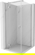 Mexen Mist H T shower enclosure hinged left 70 x 70 cm, transparent, chrome - 8A5T-070-070-01-00-L