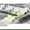Mexen Pure olive freestanding transparent bathtub 170 x 80 cm, chrome drain - 58071708001