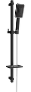 Mexen DQ54 sliding shower set, Black/Chrome - 785544581-17