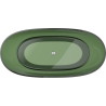 Mexen Pure freestanding transparent bathtub 170 x 80 cm, forest, chrome plug - 58071708002