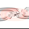 Mexen Pure coral freestanding transparent bathtub 170 x 80 cm, chrome plug - 58071708004