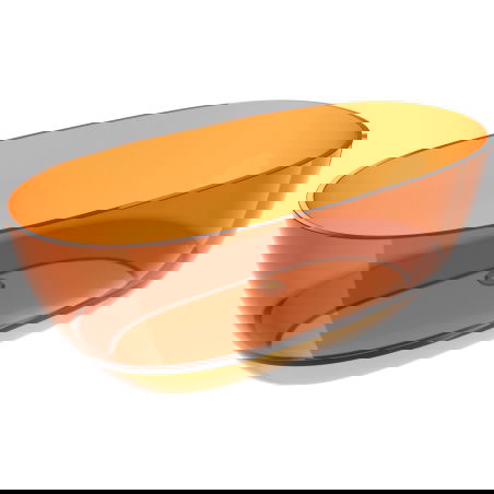 Mexen Pure rust freestanding transparent bath 170 x 80 cm, chrome plug - 58071708006