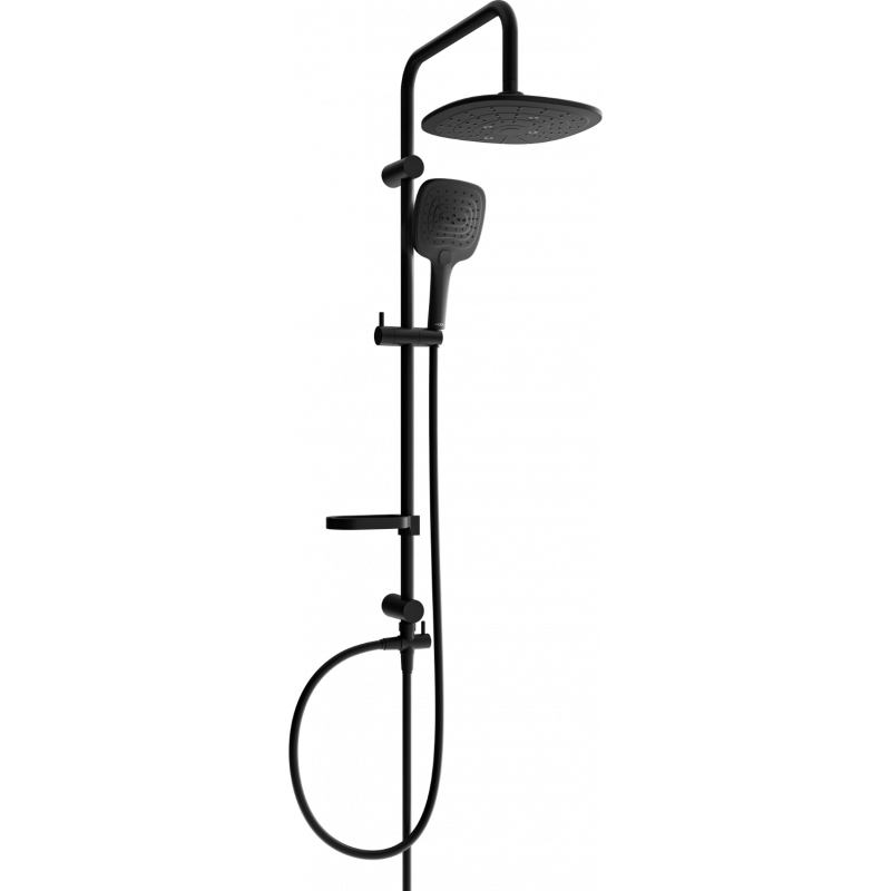 Mexen X17 shower column, Black - 798171791-70