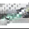 Mexen Pure teal freestanding transparent bathtub 170 x 80 cm, chrome plug - 58071708011
