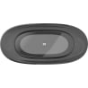 Mexen Pure free-standing transparent bathtub 170 x 80 cm, black, chrome drain plug - 58071708013