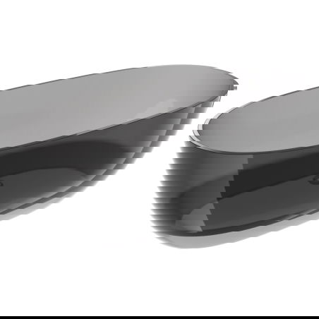 Mexen Pure smoke free-standing transparent bathtub 170 x 80 cm, chrome plug - 58071708019