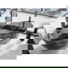 Mexen Orax black freestanding transparent bathtub 170 x 80 cm, chrome plug - 58081708013