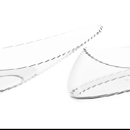 Mexen Vea clear freestanding transparent bathtub 180 x 80 cm, chrome plug - 58091808008