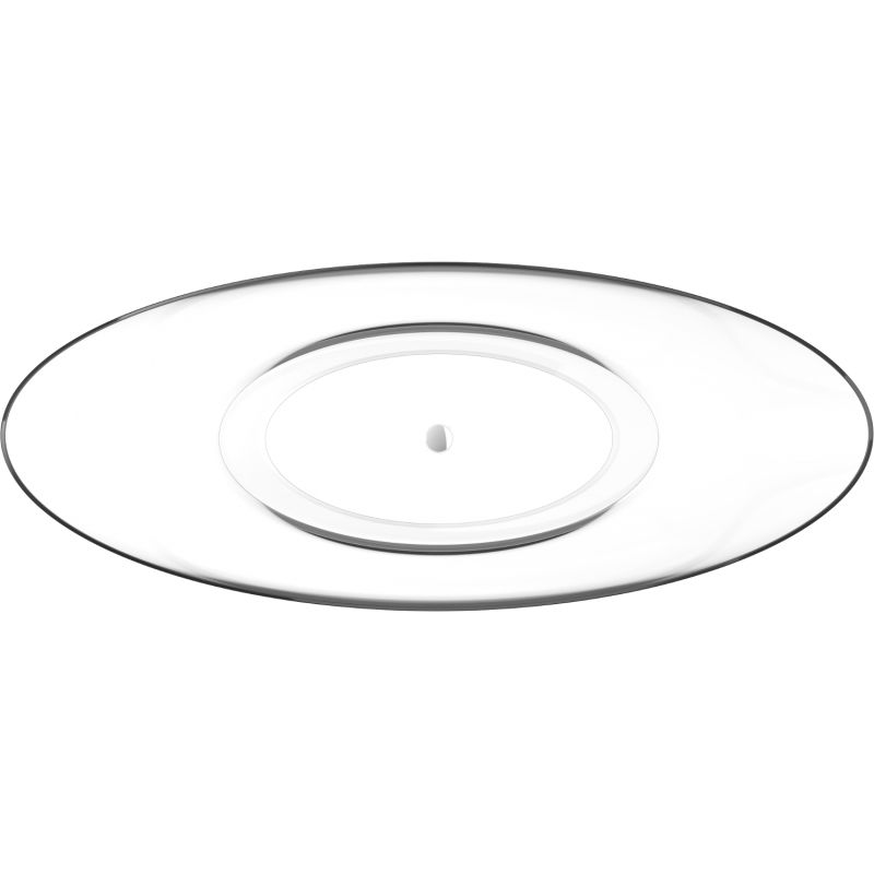 Mexen Vea free-standing transparent bathtub 180 x 80 cm, chrome plug - 58091808008