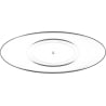 Mexen Vea freestanding transparent bathtub 180 x 80 cm, clear, chrome plug - 58091808008