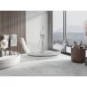 Mexen Vea freestanding transparent bathtub 180 x 80 cm, clear, chrome plug - 58091808008