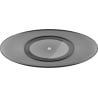 Mexen Vea black free-standing transparent tub 180 x 80 cm, chrome plug - 58091808013