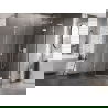 Mexen Lunar L pentagonal right-hinged shower cabin 80 x 100 cm, transparent, white - 831L-080P-100L-20-00-P
