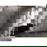 Mexen Lunar Pentagonal Right-Hinged Shower Enclosure 80 x 90 cm, Transparent, Brushed Copper - 831-080P-090L-65-00-P