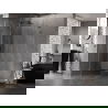 Mexen Lunar L pentagonal hinged left shower cabin 80 x 100 cm, transparent, gun metal - 831L-080L-100P-95-00-L