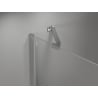 Mexen Mist hinged shower door 160 cm, transparent, chrome - 8A4-160-001-01-00