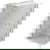 Mexen Mist H T shower cabin left hinge 90 x 70 cm, transparent, gold - 8A5T-090-070-50-00-L