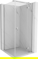 Mexen Mist H T shower cabin pivot right 70 x 70 cm, transparent, chrome - 8A5T-070-070-01-00-P
