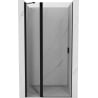 Mexen Mist shower door hinged 115 cm, transparent, black - 8A4-115-000-70-00